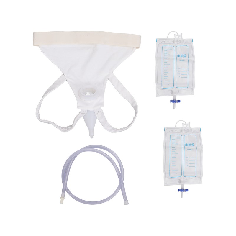 Male Urinal Pee Holder Breathable Prevent Leak Soft Silicone Urine