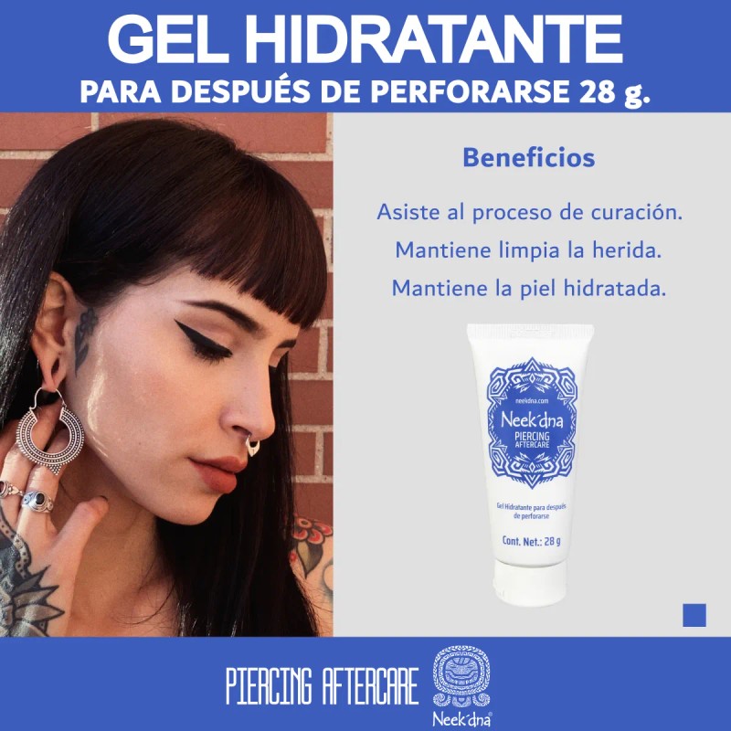 Kit Neek´dna Piercing Aftercare, 3 Piezas Natural