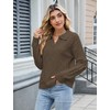ZAFUL Pull Over Sweaters for Women Fall Soft Lightweight Cable