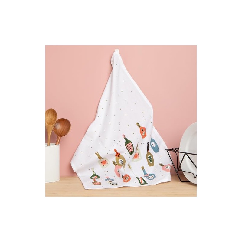Jubilee Danica Kitchen Cloth Towel - Cotton Dishtowel, 18 x