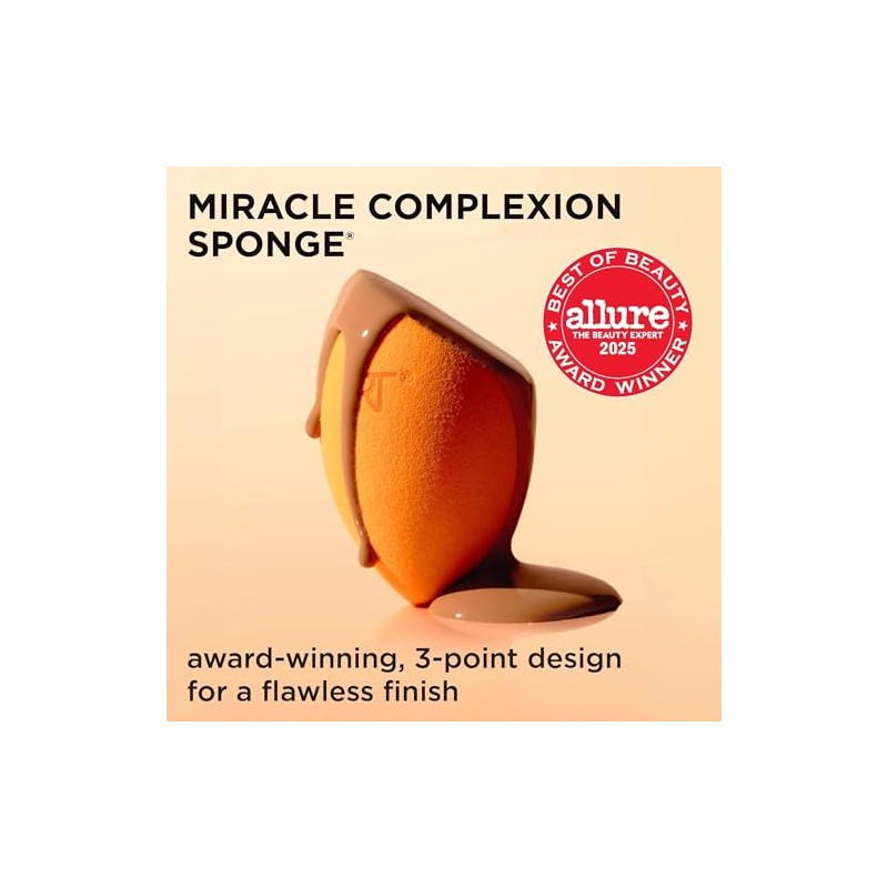 Real Techniques Assorted Makeup Blending Sponges, Miracle Complexion, Miracle Powder,