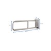 CSI Bathware Flip Up Grab Bar (Satin Peened)