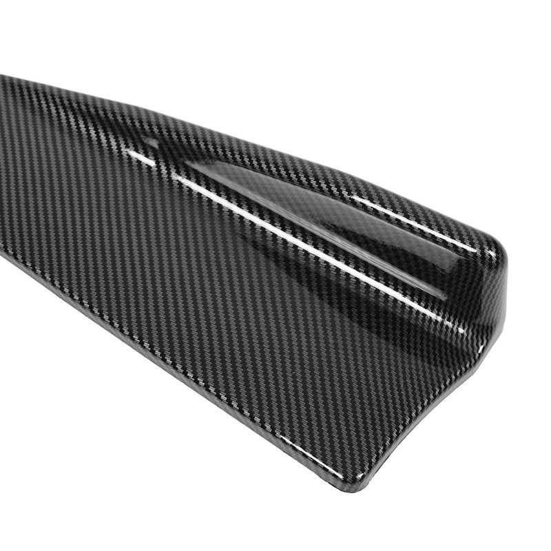 2 Pcs 35cm Rear Bumper Canard Lip Splitter Left Right