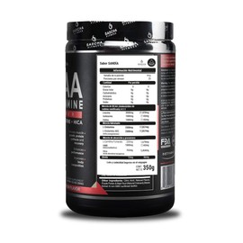 SASCHA FITNESS BCAA 4:1:1 + Glutamine,HMB,L-Carnitine,HICA | Powerful and Instant Powder Blend with Branched Chain Amino Acids (BCAAs) for Pre,Intra and Post-Workout |Natural Watermelon Flavor,362.5g