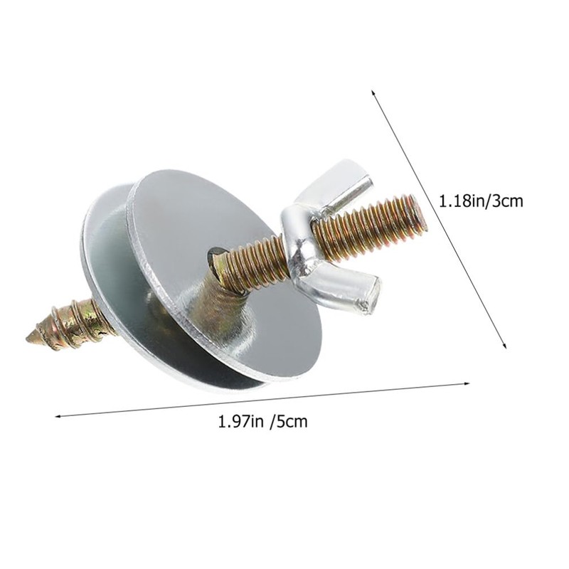 Didiseaon Bird Cage Screws 10pcs Fitting Screws Nut Bird Parrot