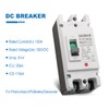 Baomain 100A DC Circuit Breaker 2 Pole 550V, Moulded Case