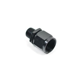 Fragola 499311-BL Fragola -10 AN Female To 3/8" NPT Pipe Threads Straight Fitting Black