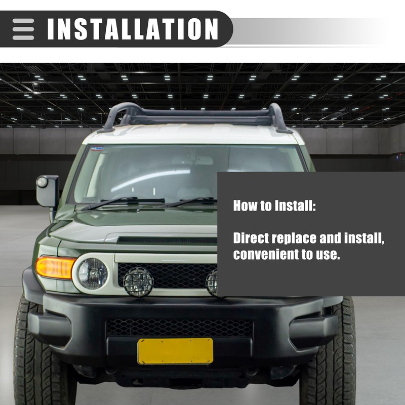 Motoforti Rear Car Bumper Parking Sensor Retainer, Backup Sensor Holder,