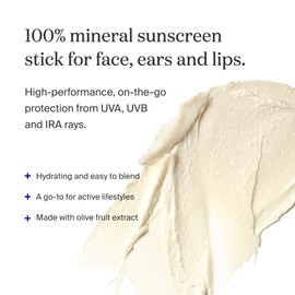 Supergoop! Supergoop! PLAY 100% Mineral Stick SPF 50, 0.67 oz - On-the-Go Broad Spectrum Face Sunscreen For Sensitive Skin - Water Resistant - Vegan - Clean ingredients