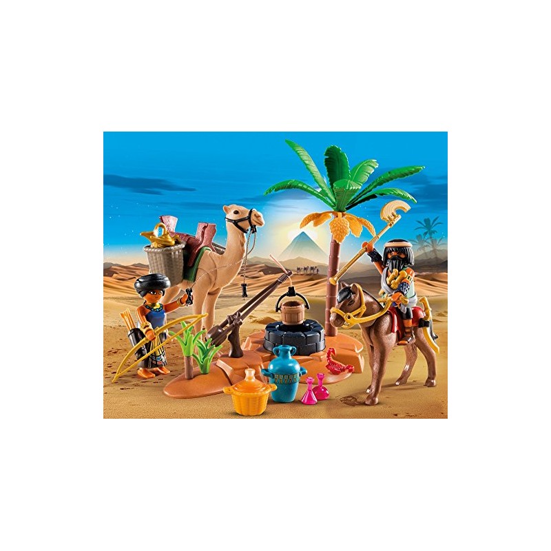 Playmobil 5387 Egyptian Tomb Raiders' Camp, Fun Imaginative Role-Play, PlaySets
