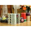 GracesDawn Set of 8 Home Kitchen Storage Containers Colorful Tins