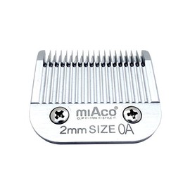 Miaco Size OA Detachable Clipper Blade fits Oster Classic 76, Andis BGC, BGR, BGRC, MBG