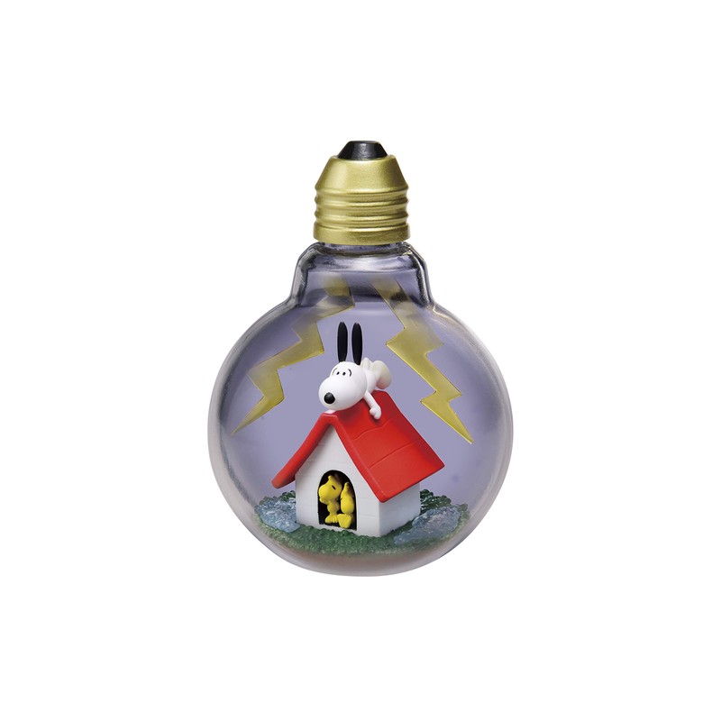 REMENT Peanuts Snoopy Weather Terrarium Box Product, 6 Types in