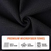 Magnetic Golf Towel, Ultra-Absorbent Microfiber Cleaning Towel (2, Dark Blue)