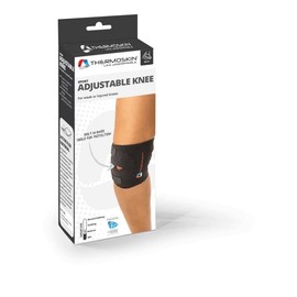 Thermoskin Buy Thermoskin Sport Knee Adjustable Black S/M 84794 Online | Chempro Chemists