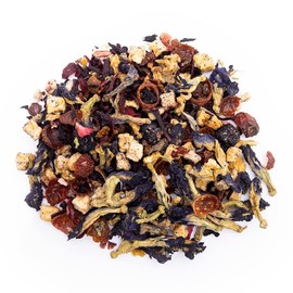The Whistling Kettle Purple Papayaberry - Fruit Forward Herbal Tea - Makes a Great Iced Tea (4oz)
