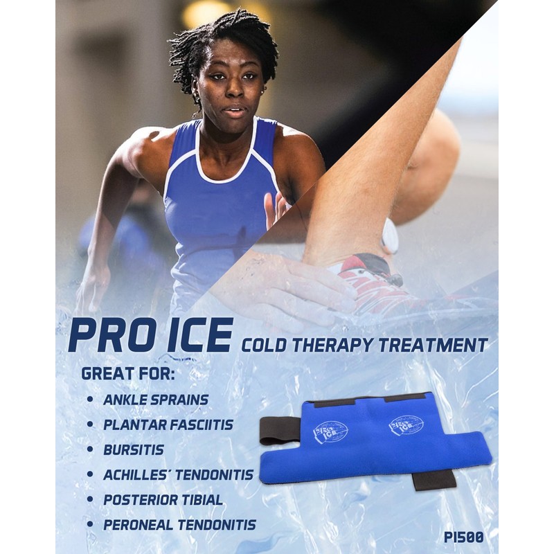 Pro Ice Ankle & Foot Ice Therapy Wrap - Ankle