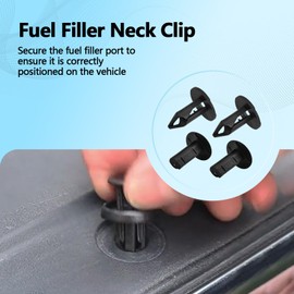 2PCS Fuel Filler Neck Clip Compatible with Chevy Silverado 1500 1999-2018 Replaces 11785NC PA3-70747