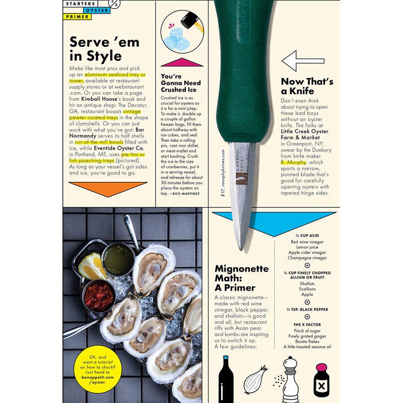 R. Murphy/Ramelson Duxbury Oyster Knife - As Seen in Bon
