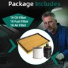 Riyhch Engine Oil & Fuel & Air Filter Set, Fit