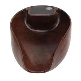 Báscula de té de Madera, Báscula Digital de Alta Precisión para café, Cocina, Alimentos, Color Nogal para Preparar café y té