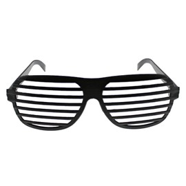 Zac's Alter Ego Unisex Neon Fancy Dress Clubber Shutter Shades