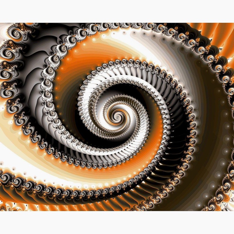 CafePress Intervolve Orange Large Puzzle, 500 pcs.