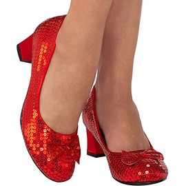 Rubies Red Sequin Adult Pump, US Size 10
