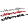 Chaojibao 1pc Honda Classic Emblem Plated Cursive 215mm*23mm (Black)