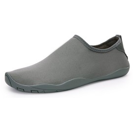 Teddy Shoes 166 Men's Women's Amphibious Ocean Rocky Aqua Shoes, Lightweight, all grey