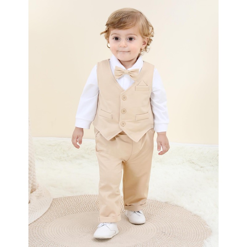 A&J DESIGN Baby Easter Outfit Boy Infant Wedding Gentleman Formal