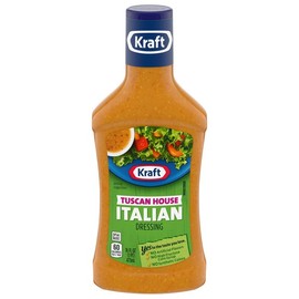 kraft (4 Pack) Kraft Tuscan House Italian Salad Dressing,16 Fl Oz Bottle