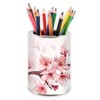 Stiftebecher Kirschblüten rosa - Stifteköcher Stiftehalter schreibtischorganizer Schreibtisch Büro Stifte