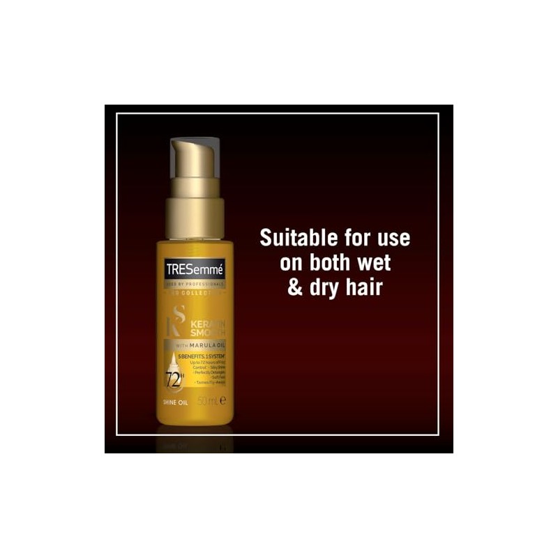 Dove TRESemme Pro Collection Keratin Smooth Oil,50 ml (Pack of