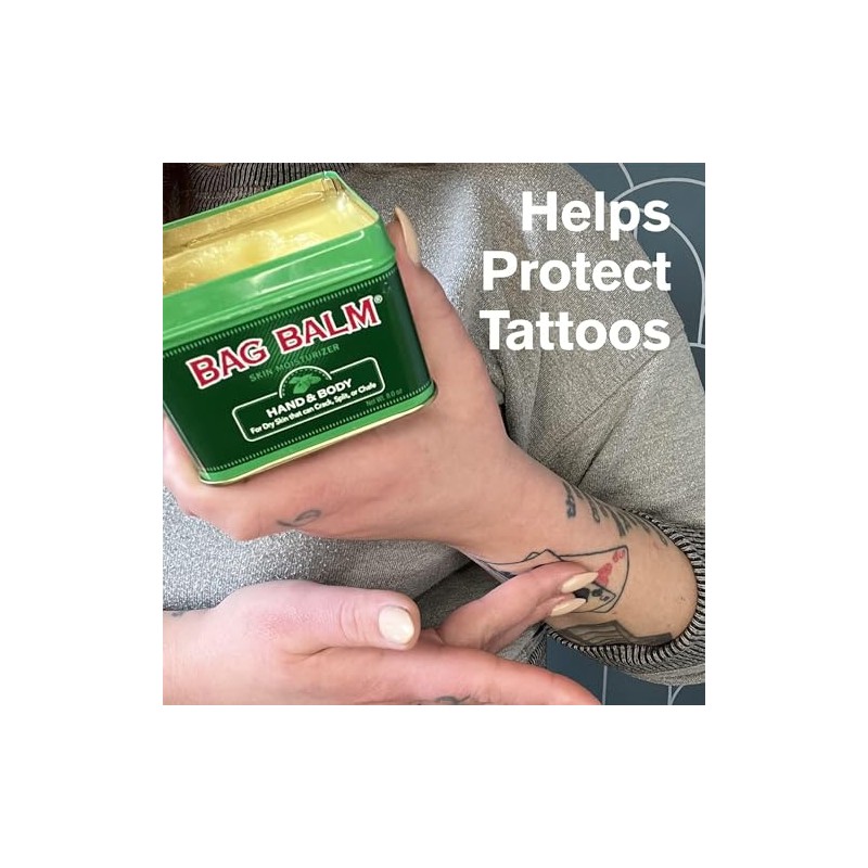 Bag Balm Pomada para bálsamo de bolsa, 1 onza, Paquete