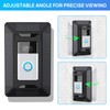 Solar Charger for Ring Doorbell, 2-in-1 with Mount Stand, Compatible