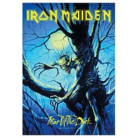 Iron Maiden Poster Flag Fear of the Dark Live