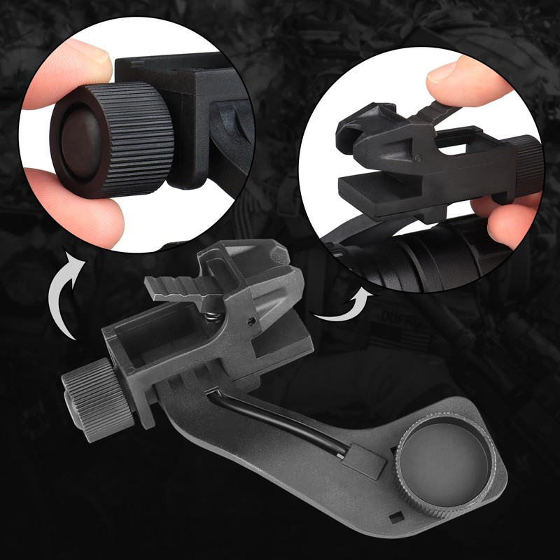 E.T Dragon New Plastic PVS14 J-Arm Night Vision Mount Supports