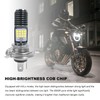 Sbulhia 9-16V H4 LED Motorcycle Headlight Bulbs, Super Bright 3030