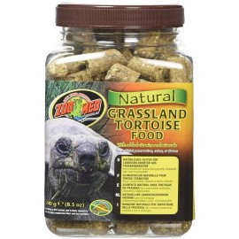 Zoo Med Natural Grassland Tortoise Food - 8.5 oz