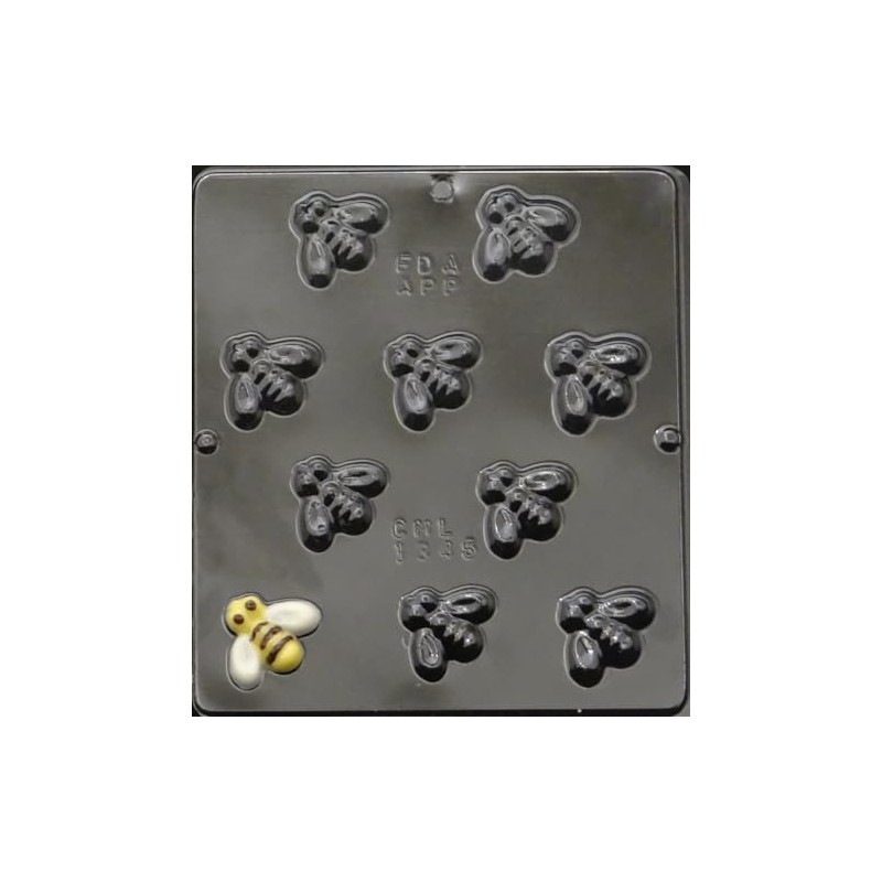 Candy Molds N More Bee Bite Size Chocolate Candy Mold