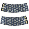 K-WORK B-20 Real Indigo Dyed Gauntlet 3-Piece Kohoby Large