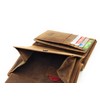 Lemasi Genuine Leather Wallet for Men, Natural Hunter Leather with