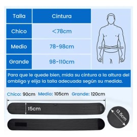 Velpeau Faja Hernia Umbilical Soporte Abdominal Para Adultos