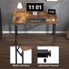 Need 47 inches Computer Desk Office Desk Folding Table with