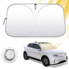 Frontscheibe Sonnenschutz, Auto Sonnenschutz, Sonnenschutz für Windschutzscheibe Faltbarer, Sonnenschutz Auto Frontscheibe, Car Windshield Sun Shade, für Auto Frontscheibe,145x80cm