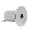 Boat Deck Diesel Fuel Filler with Cover Mirror Polished 316