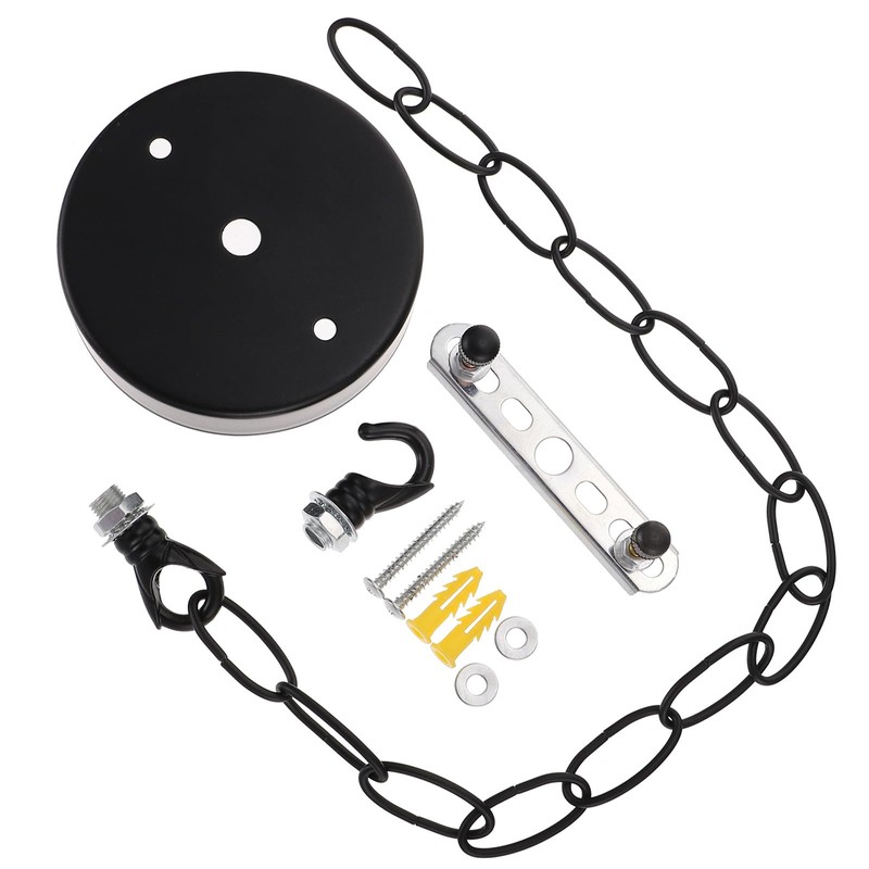 Angoily 1 Set Metal Chain for Chandelier, Lamp Hanging Chain,