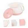 CIYODO 1set Portable Chamber Pot Lid Lightweight Spittoon for Home