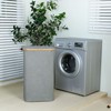 iEGrow Laundry Hamper with Lid, 110L Large Laundry Hamper with